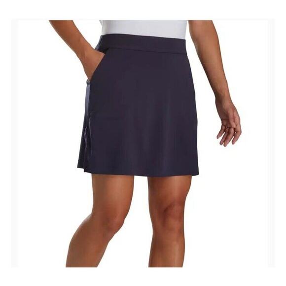 FootJoy‎ Navy Blue Golf Skort Womens Size Small Elastic Waist Stretch Activewear - Picture 1 of 7